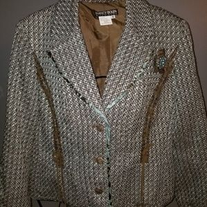 Nancy Bolen City Girl Tweed Blazer